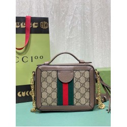 Gucci GG letter pattern mini shoulder bag Ohidia Collection Retro chain Crossbody Bag